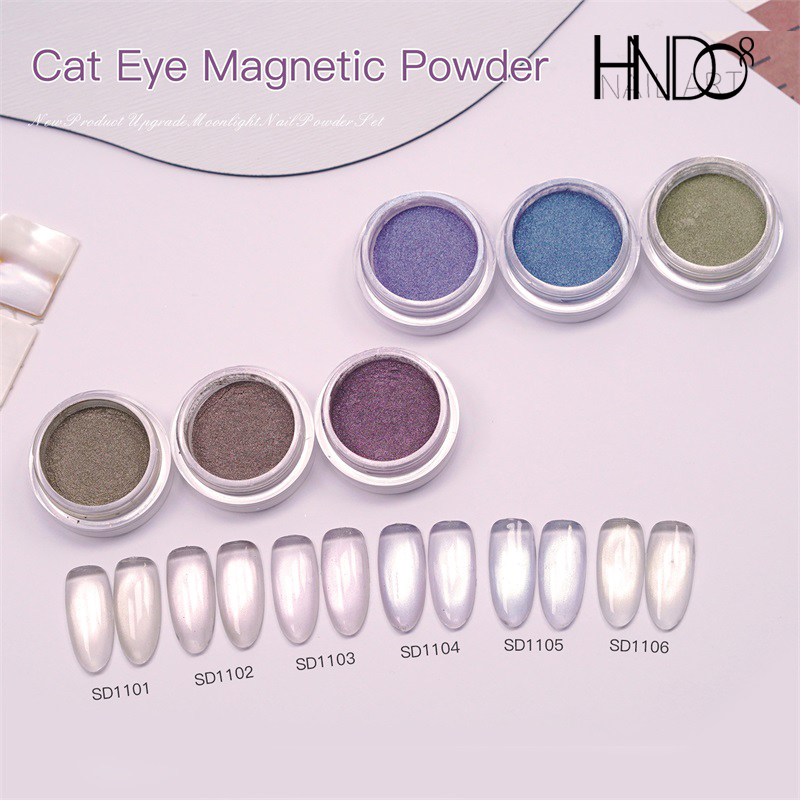 Nail Art Cat Eye Simple - Hndo novo simples claro olho de