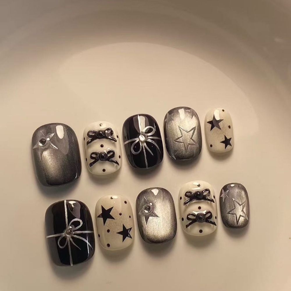 10 peças outono inverno simple - Nail Art Cat Eye Simple avaliação e preço