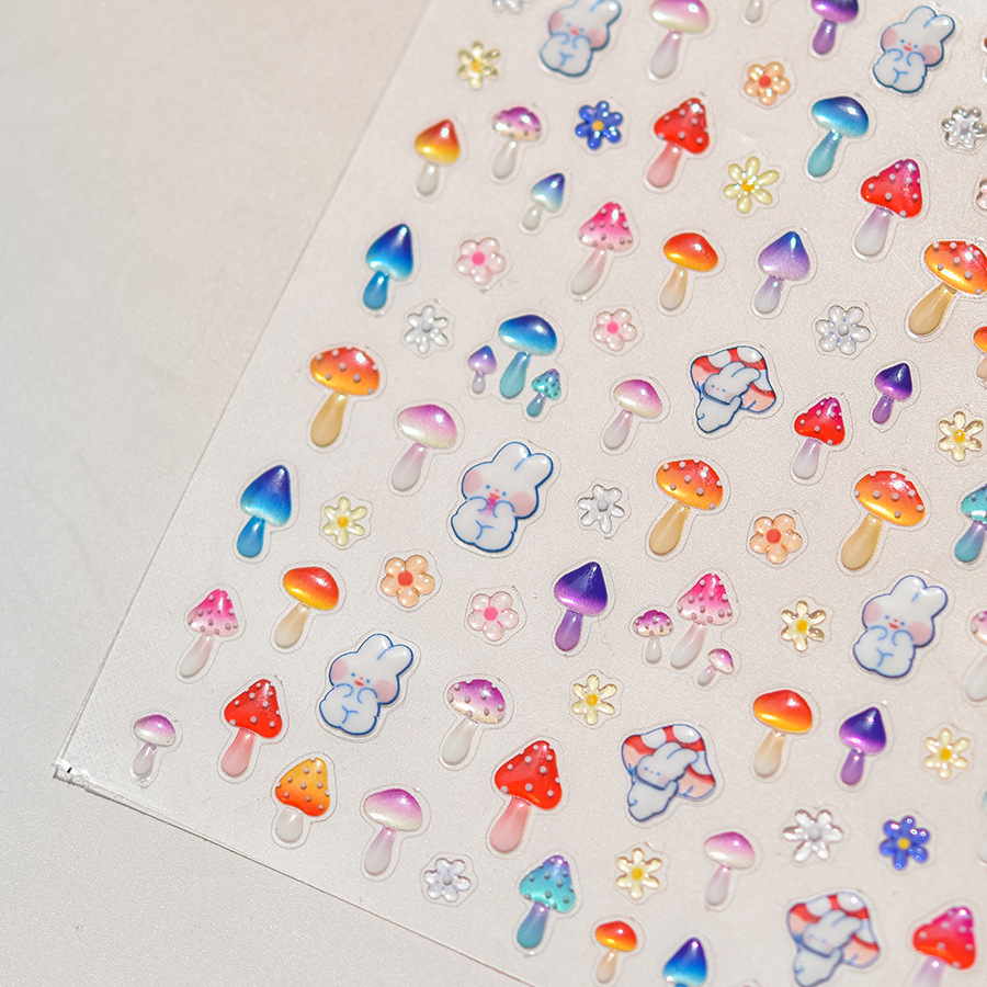 1 pçs 5d kawaii adesivos de un - Nail Art Zelda avaliação e preço