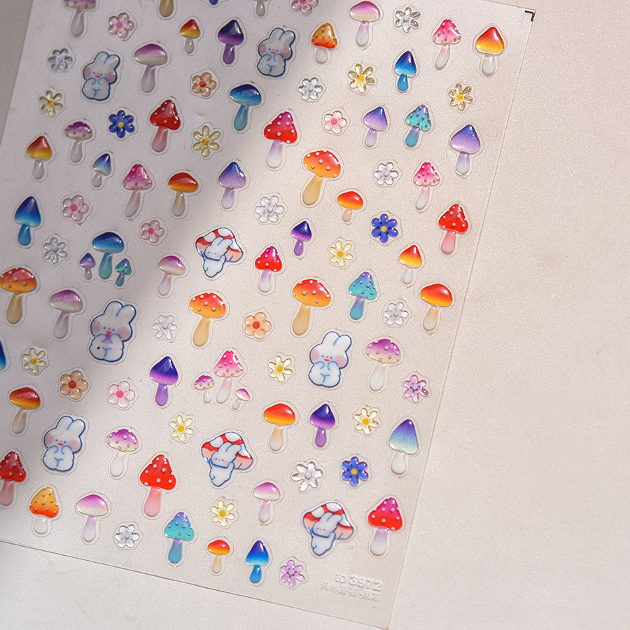 1 pçs 5d kawaii adesivos de un - Nail Art Zelda avaliação e preço