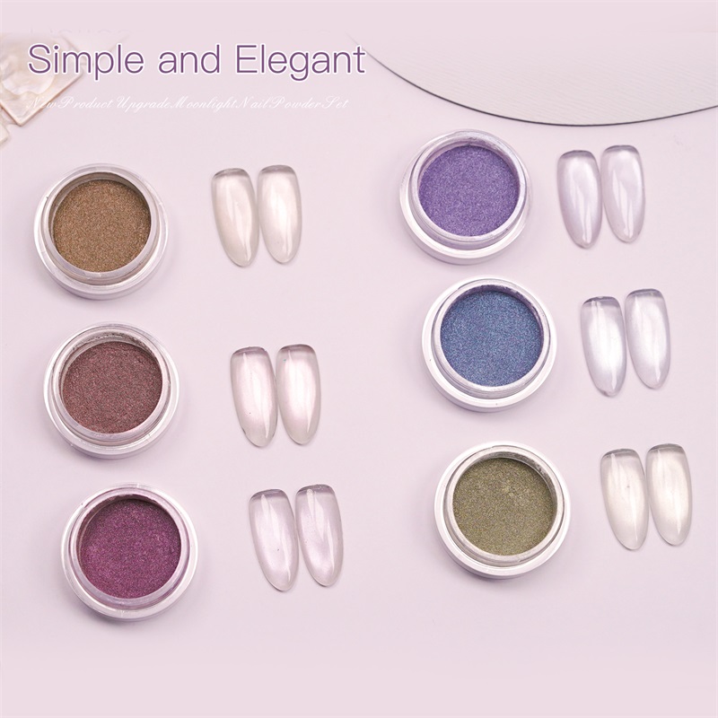 Hndo novo simples claro olho d - Nail Art Cat Eye Simple avaliação e preço