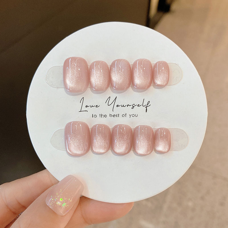 10 Unidades de Unhas Postiças  - Nail Art Cat Eye Simple avaliação e preço
