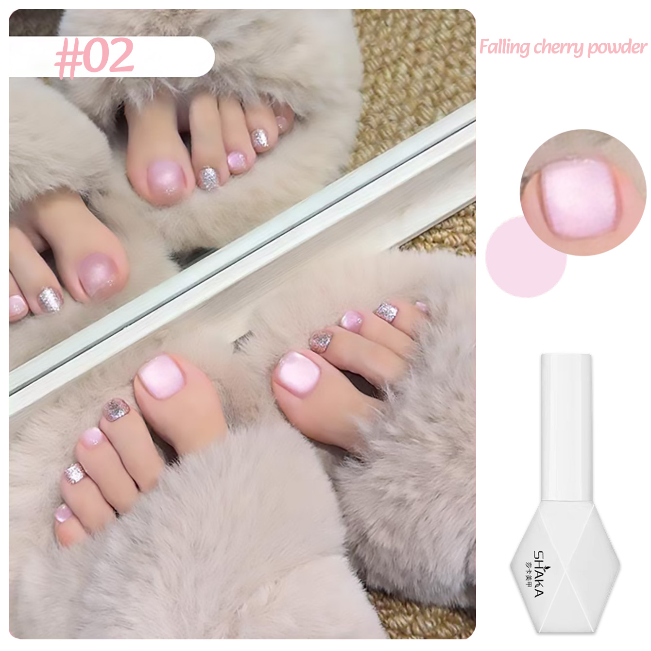 SHAKA 1 unidade Esmalte em Gel - Nail Art Cat Eye Simple avaliação e preço