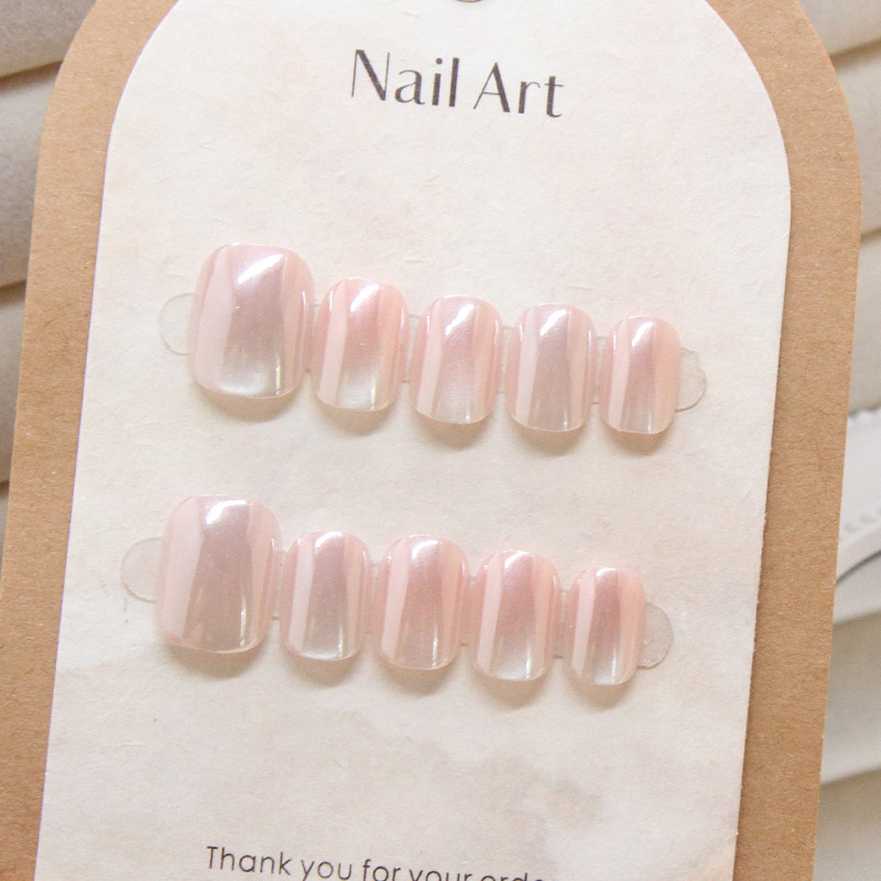 10 pçs feminino artesanal impr - Nail Art Cat Eye Simple avaliação e preço