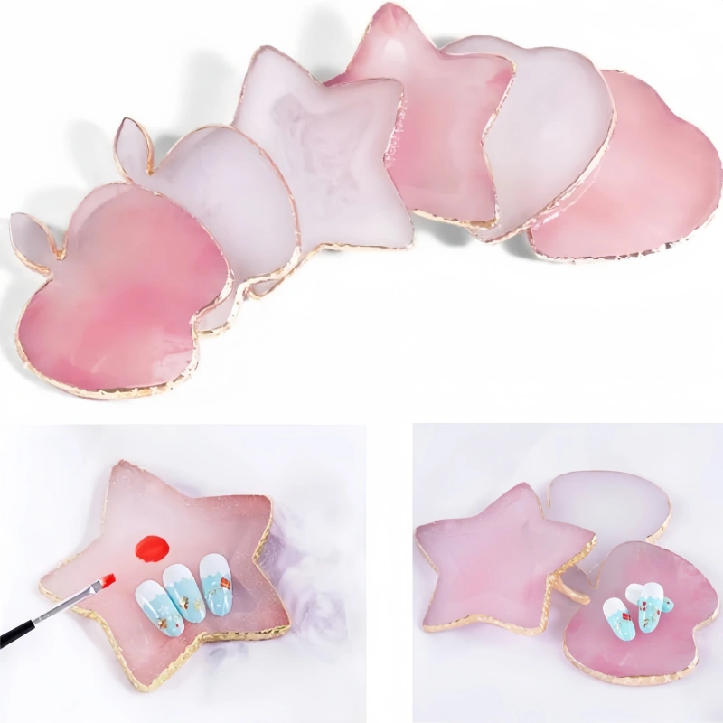 Paleta de pedra de ágata de re - Nail Art Quotes avaliação e preço