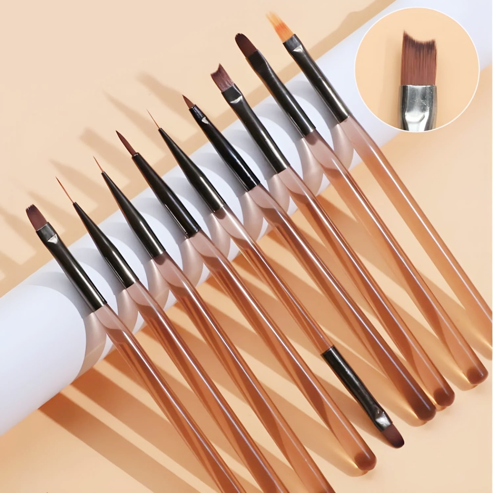 9 pçs escova de unhas para des - Nail Art Quotes avaliação e preço
